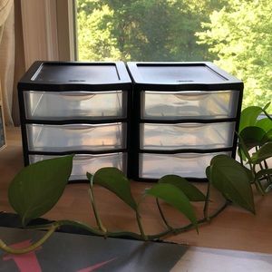 Sterilite Desk-top Drawer Set